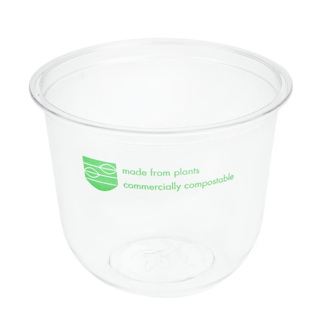 FS173 Vegware 96-Series Compostable PLA Deli Pots 12oz (Pack of 1000) JD Catering Equipment Solutions Ltd