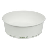 FS177 Vegware 185-Series Compostable Bon Appetit Wide PLA-lined Paper Food Bowls 32oz (Pack of 300) JD Catering Equipment Solutions Ltd