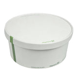 FS178 Vegware 185-Series Compostable Bon Appetit Wide PLA-lined Paper Food Bowls 48oz (Pack of 300) JD Catering Equipment Solutions Ltd