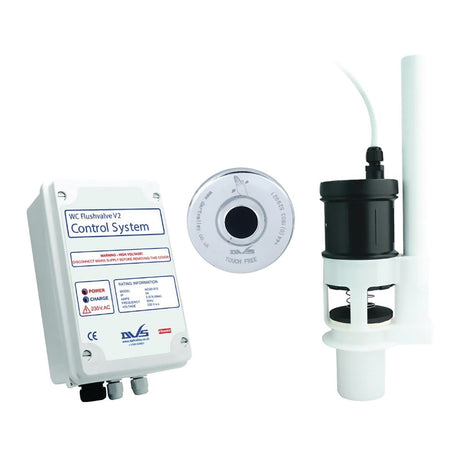 FS198 KWC DVS WC Flushvalve kit with In-built Overflow and Wave-on Sensor JD Catering Equipment Solutions Ltd