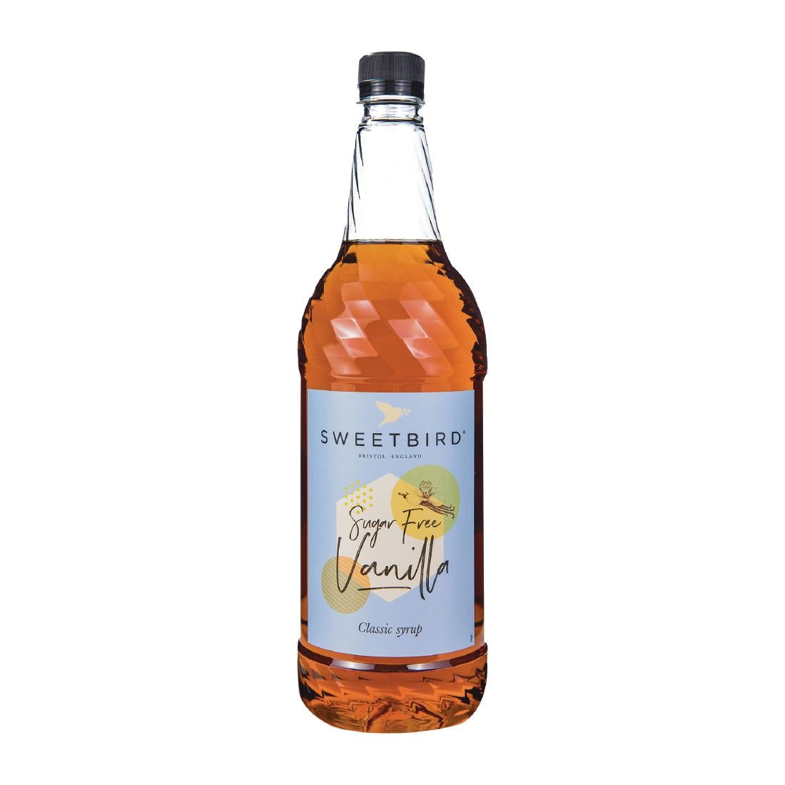 FS253 Sweetbird Sugar-free Vanilla Syrup 1 Ltr JD Catering Equipment Solutions Ltd