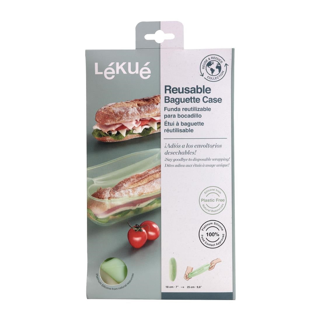 FS299 Lekue Reusable Silicone Baguette Case JD Catering Equipment Solutions Ltd