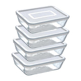 FS360 Pyrex Batch Cooking Cook & Freeze Food Storage Glass Containers Set Of 4 1.5 Ltr JD Catering Equipment Solutions Ltd