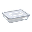 FS364 Pyrex Cook & Freeze Rectangular Dish with Lid 1.5 Ltr JD Catering Equipment Solutions Ltd