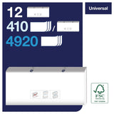 FS370 Tork PeakServe Continuous 1-Ply Hand Towels White (Pack of 12 x 410) JD Catering Equipment Solutions Ltd