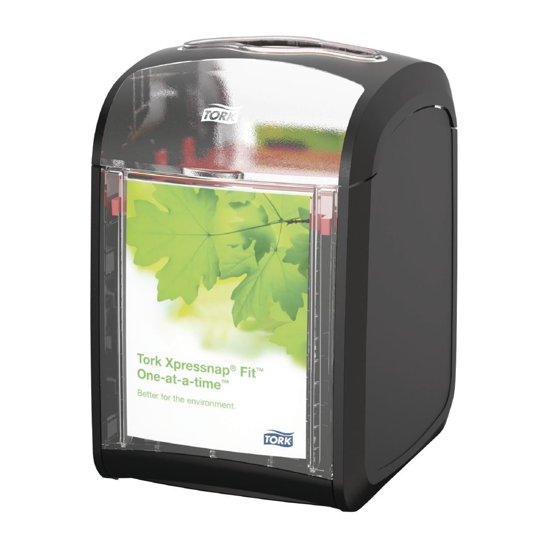 FS374 Tork Xpressnap Tabletop Napkins Dispenser Black JD Catering Equipment Solutions Ltd