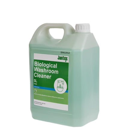 FS400 Jantex Green Biological Washroom Cleaner Concentrate 5Ltr JD Catering Equipment Solutions Ltd