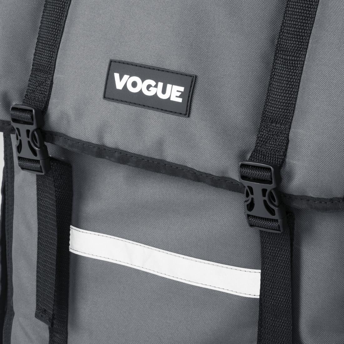 FS437 Vogue Insulated Delivery Back Pack Grey 550x400x400mm JD Catering Equipment Solutions Ltd