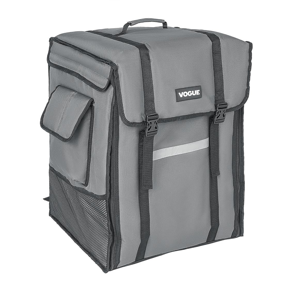 FS437 Vogue Insulated Delivery Back Pack Grey 550x400x400mm JD Catering Equipment Solutions Ltd