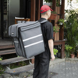 FS437 Vogue Insulated Delivery Back Pack Grey 550x400x400mm JD Catering Equipment Solutions Ltd
