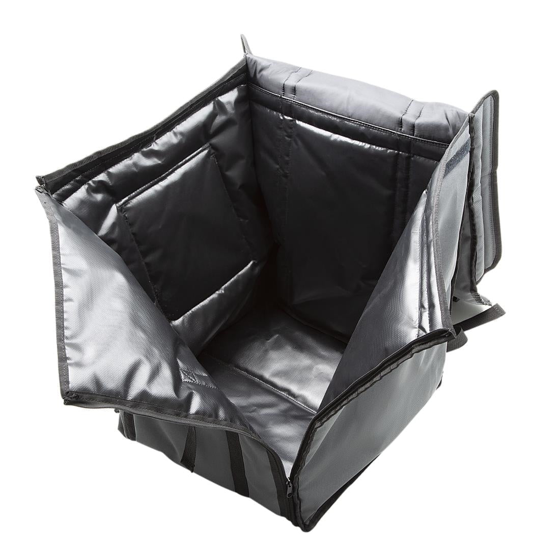 FS437 Vogue Insulated Delivery Back Pack Grey 550x400x400mm JD Catering Equipment Solutions Ltd