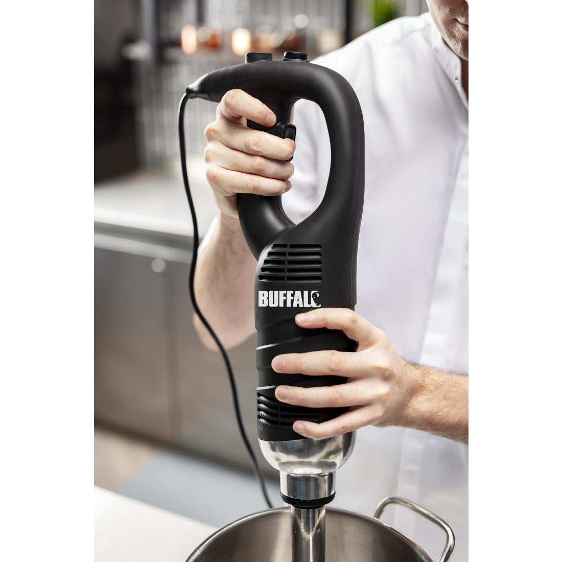 FS441 Buffalo Variable Speed Stick Blender 400mm Shaft JD Catering Equipment Solutions Ltd