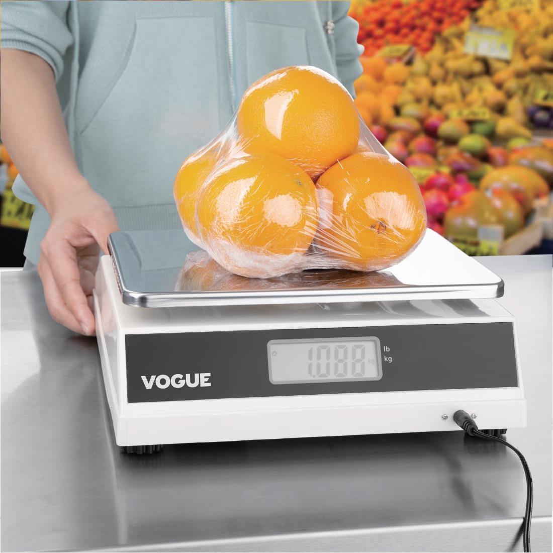 FS486 Vogue Digital Platform Scale 6kg JD Catering Equipment Solutions Ltd