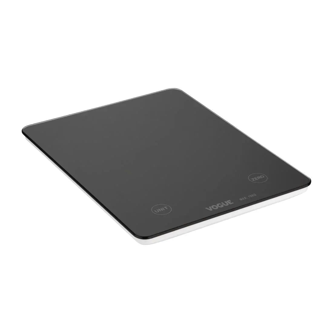 FS488 Vogue Digital Black Rectangular Scale 10kg - JD Catering Equipment Solutions Ltd