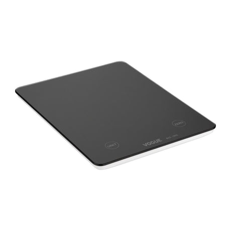 FS488 Vogue Digital Black Rectangular Scale 10kg JD Catering Equipment Solutions Ltd