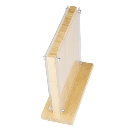 FS663 Vogue Wood Acrylic Magnetic Knife Block - JD Catering Equipment Solutions Ltd