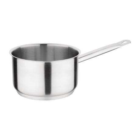 FS664 Vogue Saucepan St/St - 180x110mm JD Catering Equipment Solutions Ltd