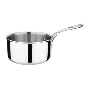 FS666 Vogue Tri-wall Saucepan St/St 180x95mm - JD Catering Equipment Solutions Ltd