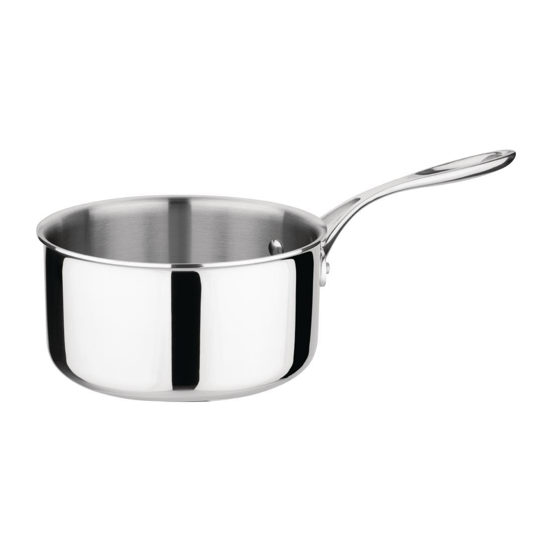 FS666 Vogue Tri-wall Saucepan St/St 180x95mm JD Catering Equipment Solutions Ltd
