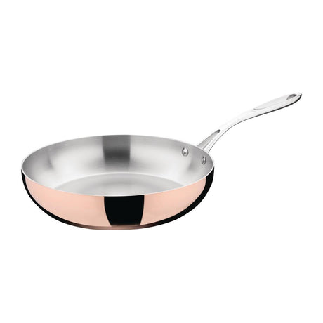 FS669 Vogue Induction Tri-Wall Copper Fry Pan - 280x60mm JD Catering Equipment Solutions Ltd