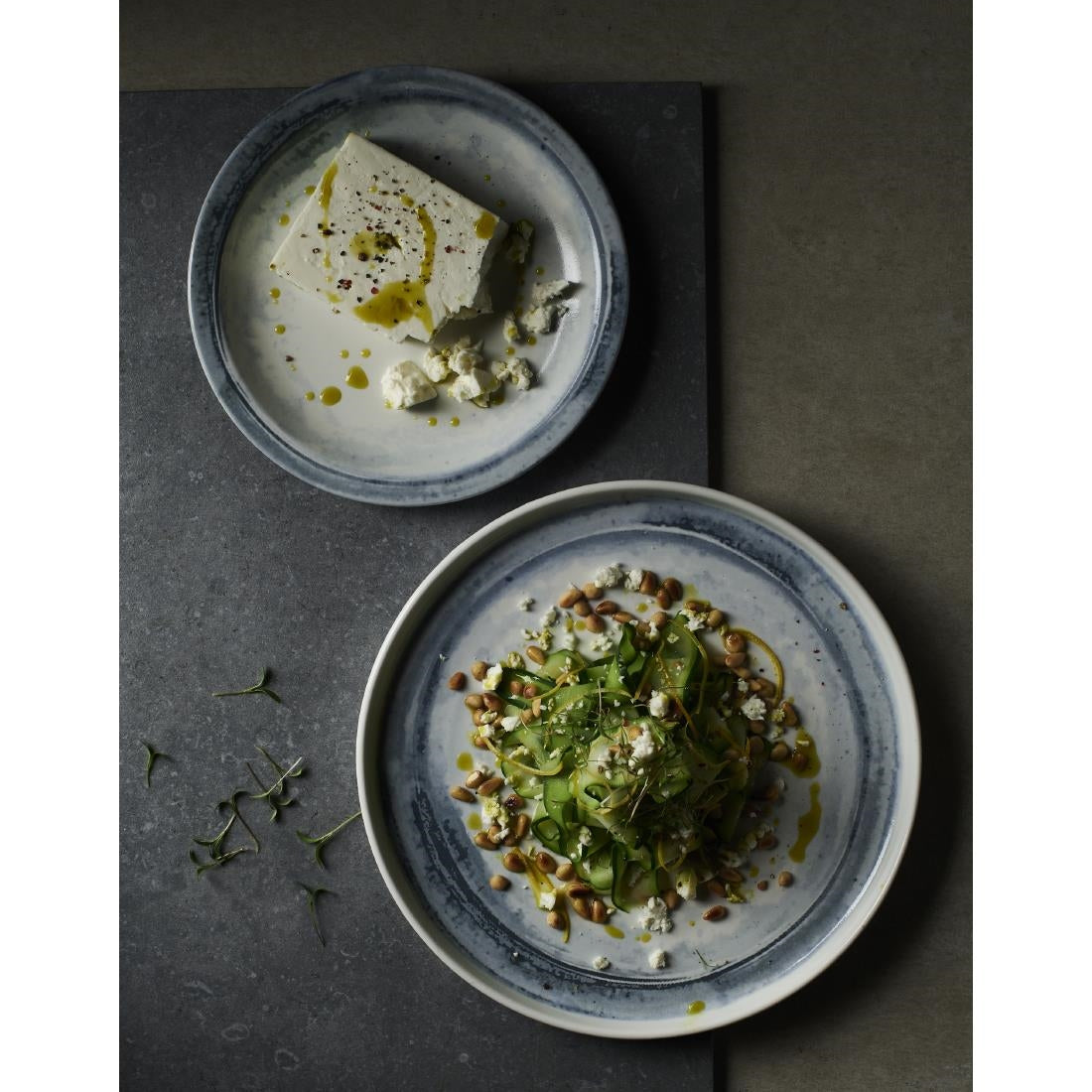 FS759 Dudson Makers Finca Limestone Walled Plate 259mm (Pack of 6) JD Catering Equipment Solutions Ltd