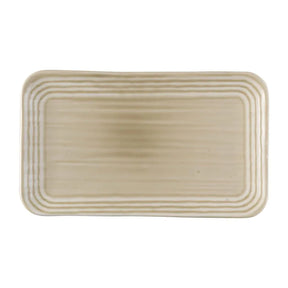 FS810 Dudson Harvest Norse Linen Organic Rect Plate 269x160mm (Pack of 12) - JD Catering Equipment Solutions Ltd