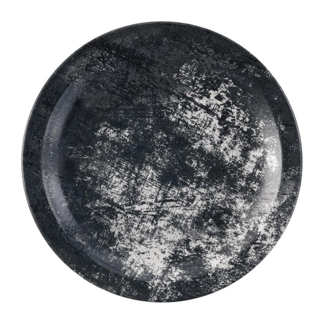 FS815 Dudson Makers Urban Nova Plate Black 203mm (Pack of 12) JD Catering Equipment Solutions Ltd