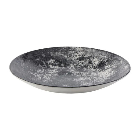 FS820 Dudson Makers Urban Deep Coupe Plate Black 279mm (Pack of 12) - JD Catering Equipment Solutions Ltd