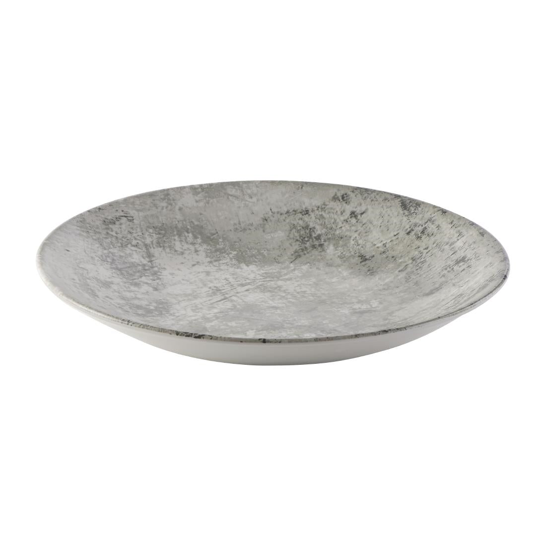 FS833 Dudson Makers Urban Deep Coupe Plate Grey 254mm (Pack of 12) JD Catering Equipment Solutions Ltd