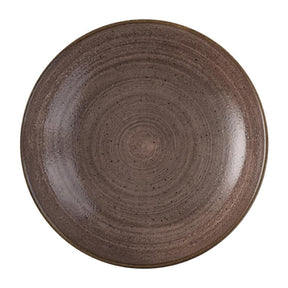 FS850 Churchill Stonecast Raw Evolve Coupe Bowl Brown 248mm (Pack of 12) - JD Catering Equipment Solutions Ltd