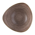 FS853 Churchill Stonecast Raw Lotus Plate Brown 229mm (Pack of 12) JD Catering Equipment Solutions Ltd