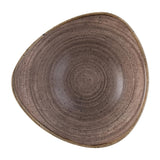 FS853 Churchill Stonecast Raw Lotus Plate Brown 229mm (Pack of 12) JD Catering Equipment Solutions Ltd