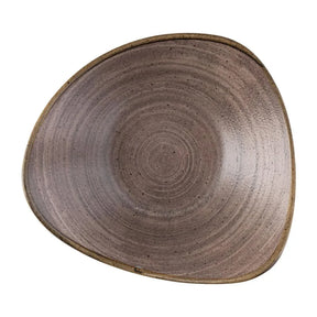 FS854 Churchill Stonecast Raw Lotus Bowl Brown 229mm (Pack of 12) - JD Catering Equipment Solutions Ltd