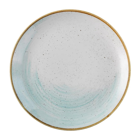 FS856 Churchill Stonecast Accents Evolve Coupe Plate Duck egg 286mm (Pack of 12) JD Catering Equipment Solutions Ltd