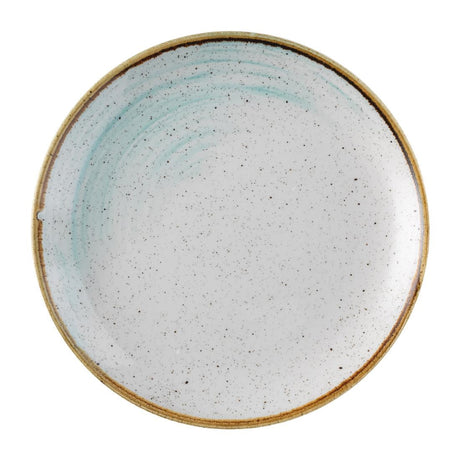 FS858 Churchill Stonecast Accents Evolve Coupe Plate Duck egg 219mm (Pack of 12) JD Catering Equipment Solutions Ltd