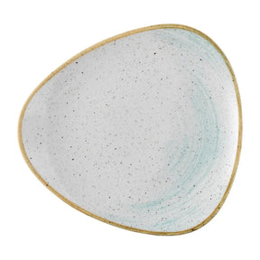 FS862 Churchill Stonecast Accents Lotus Plate Duck egg 254mm (Pack of 12) - JD Catering Equipment Solutions Ltd