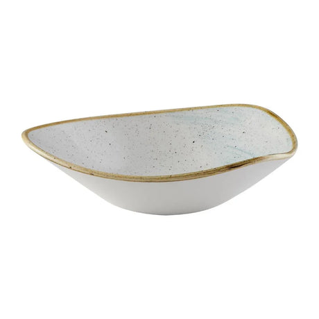FS864 Churchill Stonecast Accents Lotus Bowl Duck egg 229mm (Pack of 12) - JD Catering Equipment Solutions Ltd