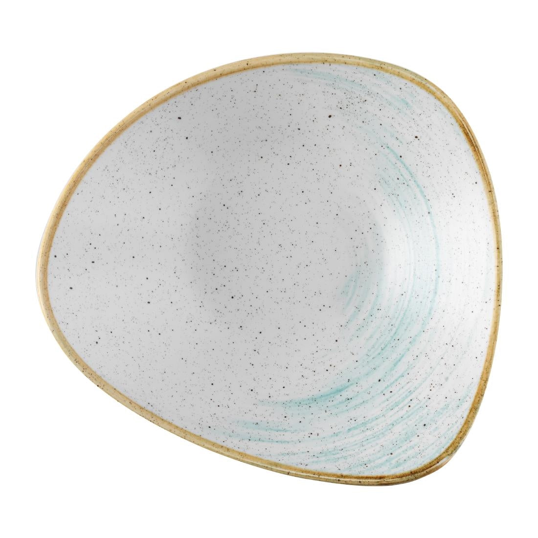 FS864 Churchill Stonecast Accents Lotus Bowl Duck egg 229mm (Pack of 12) JD Catering Equipment Solutions Ltd