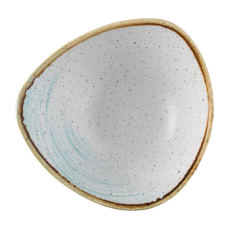 FS865 Churchill Stonecast Accents Lotus Bowl Duck egg 178mm (Pack of 12) JD Catering Equipment Solutions Ltd