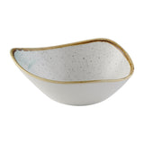 FS865 Churchill Stonecast Accents Lotus Bowl Duck egg 178mm (Pack of 12) JD Catering Equipment Solutions Ltd