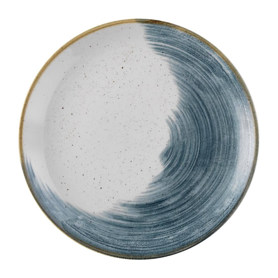 FS868 Churchill Stonecast Accents Evolve Coupe Plate Blueberry 286mm (Pack of 12) JD Catering Equipment Solutions Ltd