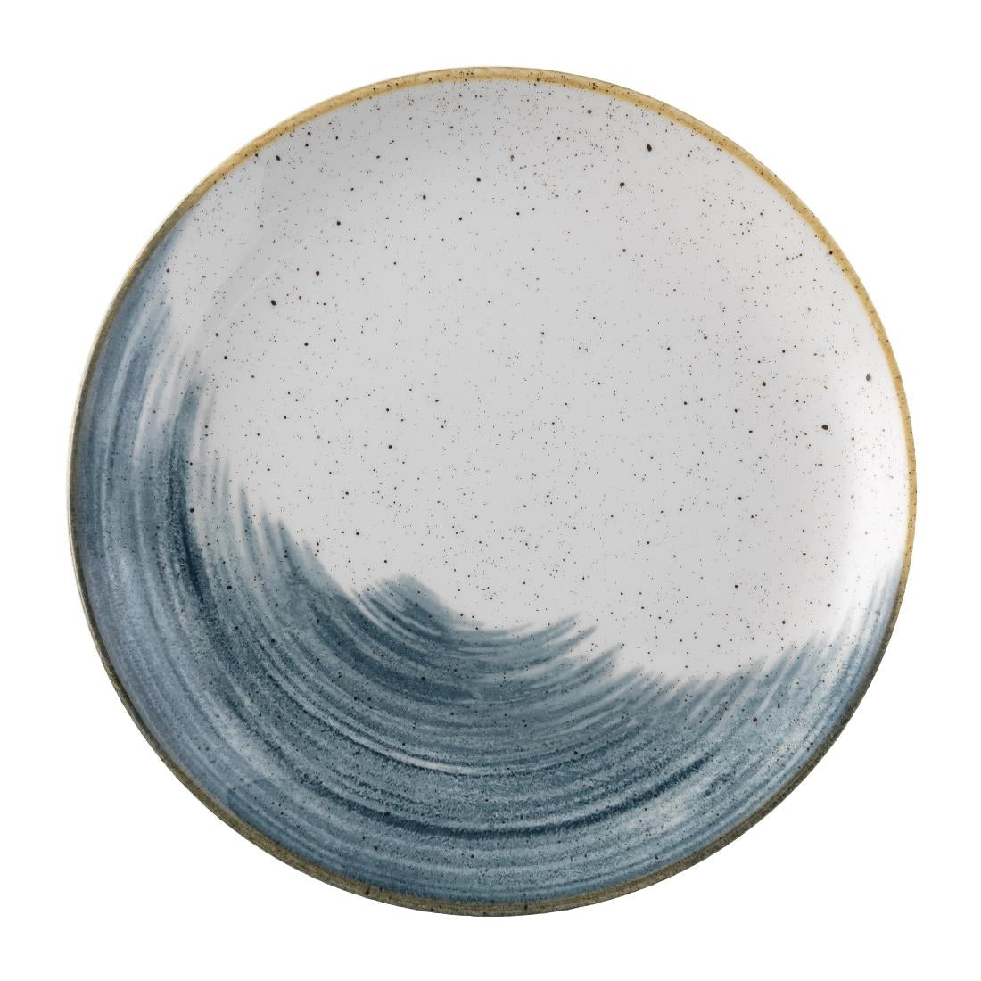 FS871 Churchill Stonecast Accents Evolve Coupe Plate Blueberry 165mm (Pack of 12) JD Catering Equipment Solutions Ltd