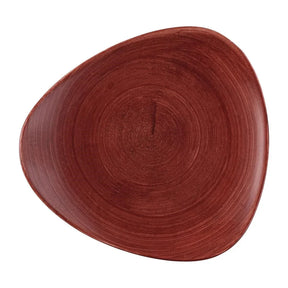 FS885 Churchill Stonecast Patina Lotus Plate Red Rust 229mm (Pack of 12) - JD Catering Equipment Solutions Ltd