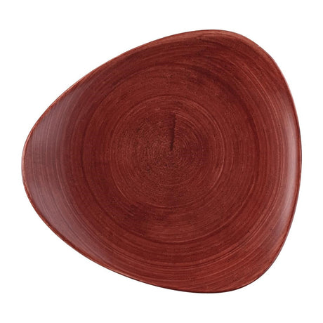 FS885 Churchill Stonecast Patina Lotus Plate Red Rust 229mm (Pack of 12) JD Catering Equipment Solutions Ltd