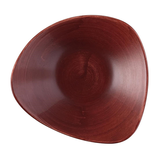 FS886 Churchill Stonecast Patina Lotus Bowl Red Rust 235mm (Pack of 12) JD Catering Equipment Solutions Ltd