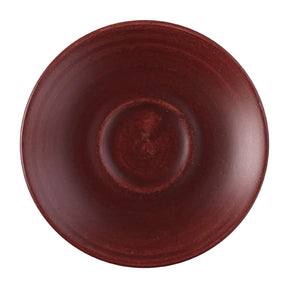 FS894 Churchill Stonecast Patina Espresso Saucer Red Rust 114mm (Pack of 12) JD Catering Equipment Solutions Ltd