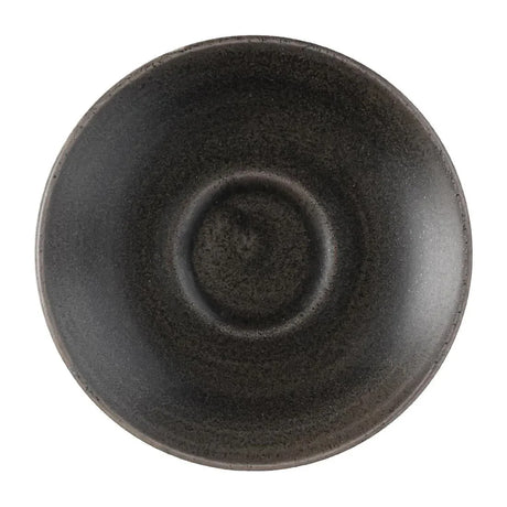 FS900 Churchill Stonecast Patina Espresso Cup Iron Black 99ml (Pack of 12) - JD Catering Equipment Solutions Ltd