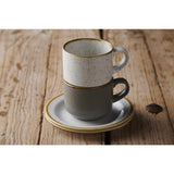 FS907 Churchill Stonecast Profile Stacking Cup Grey 227ml (Pack of 12) JD Catering Equipment Solutions Ltd