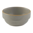 FS909 Churchill Stonecast Profile Stacking Bowl Grey 358ml (Pack of 6) JD Catering Equipment Solutions Ltd