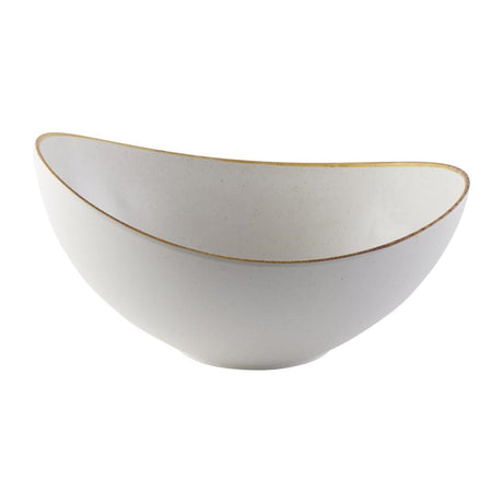 FS910 Churchill Melamine Stonecast Moonstone Buffet Bowl 360mm (Pack of 2) JD Catering Equipment Solutions Ltd